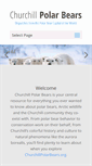 Mobile Screenshot of churchillpolarbears.org